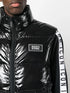 Icon stripe padded jacket